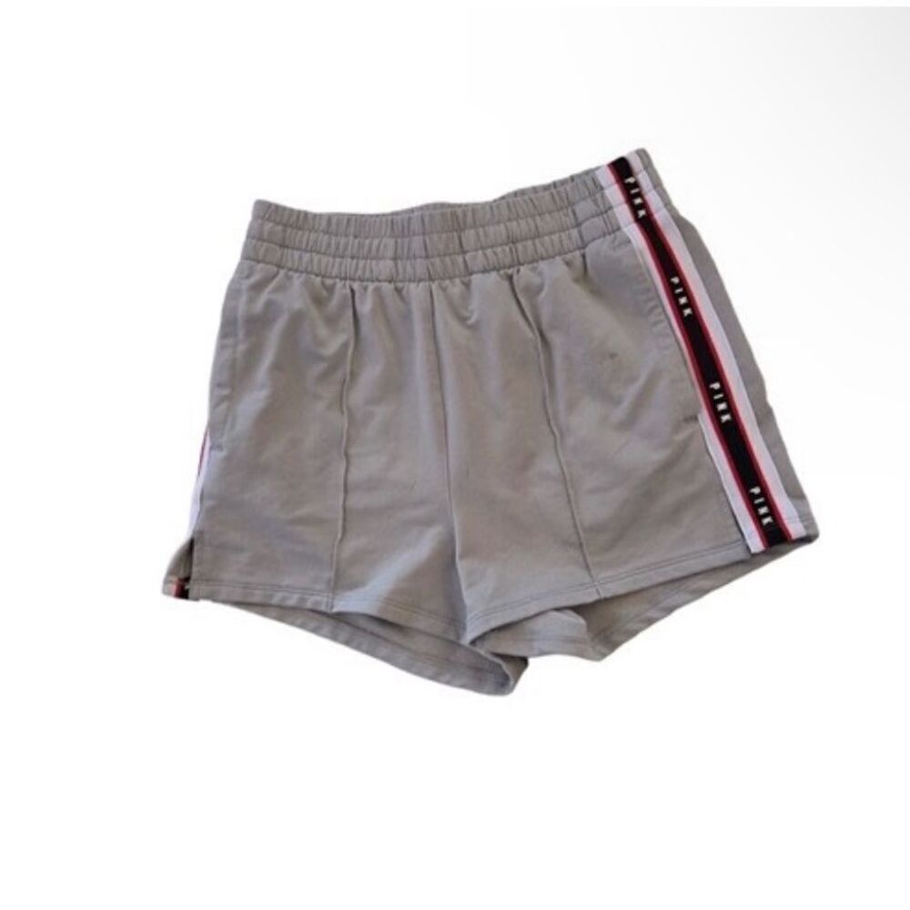 PINK Gray & White Shorts size XS